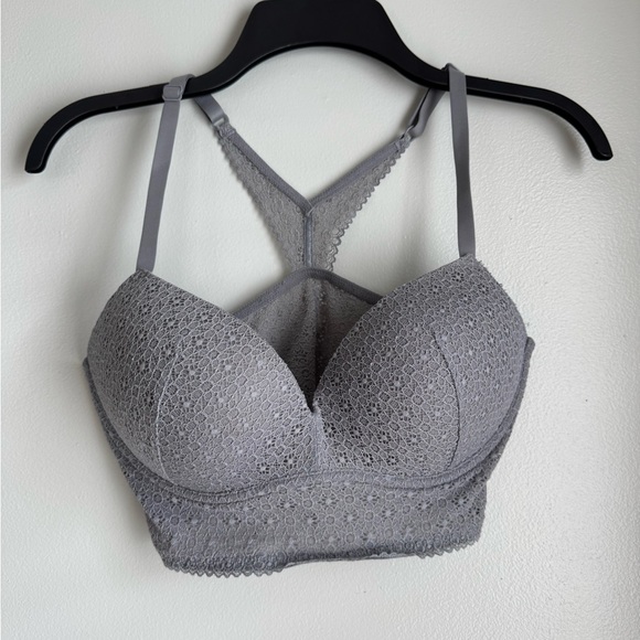 Victoria's Secret Other - Victoria's Secret Gray Lace Bra